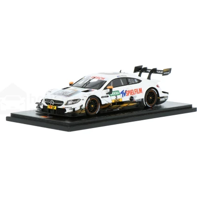 Afbeelding van Mercedes Benz C63 AMG Spark Modelauto 1:43 2017 Paul di Resta Team HWA SG349