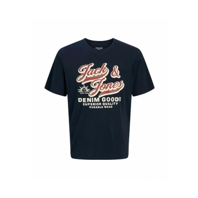 Afbeelding van Jack &amp; Jones Tshirt print, Heren, Maat: 2XL, Sky captain