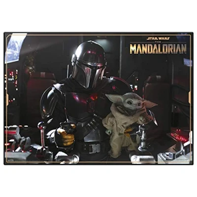 Afbeelding van Grupo Erik TSEH375Bureauonderlegger Star Wars The Mandalorian Bureaubeschermer