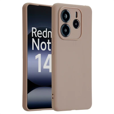 Afbeelding van imoshion Hoesje Geschikt voor Xiaomi Redmi Note 14 5G Color Backcover Bruin