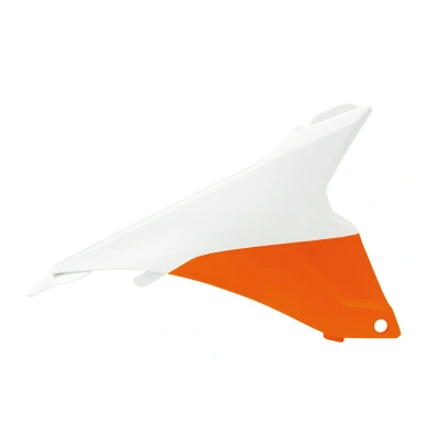 Afbeelding van R Tech Luchtfilterdeksels KTM SX85 2015 2017 Oranje / Wit