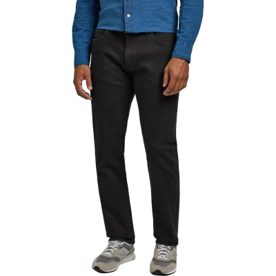 Afbeelding van Lee Heren Jeans Broeken STRAIGHT Fit MVP regular/straight Zwart 40W / 36L Volwassenen