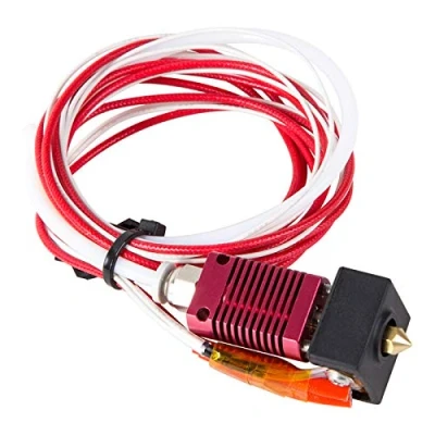 Afbeelding van Extruder Hotend Kit Siliconen Cover Aluminium Warmteblok Assembly voor Creality Ender 5 3D Printer Accessoires