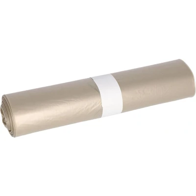 Afbeelding van Deiss Vuilniszak, Ft 80 X 100 0,2 Cm, Transparant, Hdpe, Rol Van 50 Stuks Vuilniszak