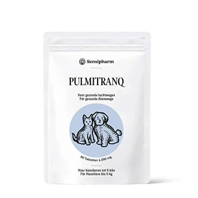 Afbeelding van Sensipharm Pulmitranq Kleine Huisdieren 90 tabletten