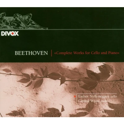 Afbeelding van Esther Nyffenegger (Cello), Wyss, Beethoven: Complete Works For Cello (2 CD)