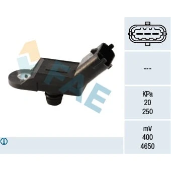 Afbeelding van Fae Inlaatdruk /MAP sensor 15019