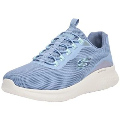 Afbeelding van Skechers Skech lite Pro Glimmer Me Sneakers voor dames, Leisteen Mesh Trim, 36.5 EU