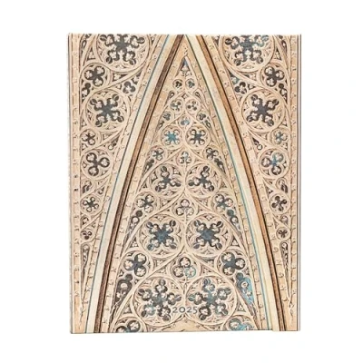 Afbeelding van Vault of the Milan Cathedral (Duomo di Milano) Ultra 12 month Horizontal Hardback Dayplanner 2025 (Wrap Closure)