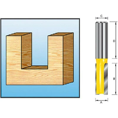 Afbeelding van Makita Accessoires Groeffrees HM 4mm S=6 D 09226