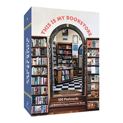 Afbeelding van This Is My Bookstore: 100 Postcards of Beautiful Shops around the World
