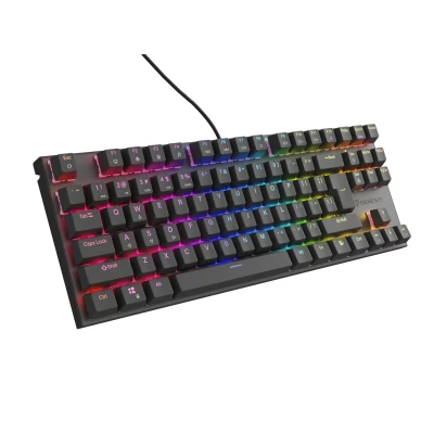 Afbeelding van GENESIS Thor 303 TKL toetsenbord Gamen USB QWERTY Spaans Zwart