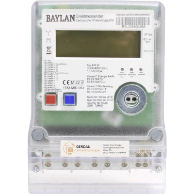 Afbeelding van Counttec BTK30 kWh meter 3 fasen Digitaal Conform MID: Ja 1 stuk(s)