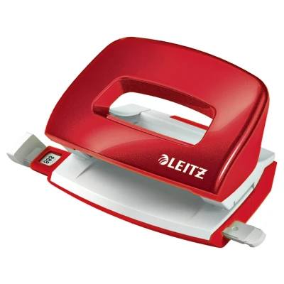 Afbeelding van Leitz NeXXt WOW Mini perforator, 10 blad, rood