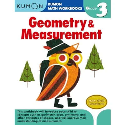 Afbeelding van Grade 3 Geometry &amp; Measurement (Kumon Math Workbooks)