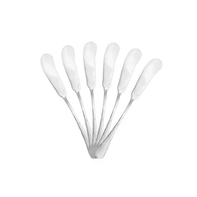 Afbeelding van Mr. Spoon 6 Stuks Oestvrijstalen Botermessen, Minimal Collection Botermes Roestvrij staal,16,5 x 2 cm