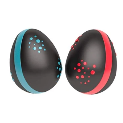 Afbeelding van Halilit Hi Lo Egg Shakers (Pair). High end Hand Shaker Percussion Musical Instrument. Percussionists of All Levels. Teens &amp; Adults. Built to Last