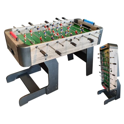 Afbeelding van TopTable Score Fold Up Wood Opklapbare Voetbaltafel met 13mm Stangen