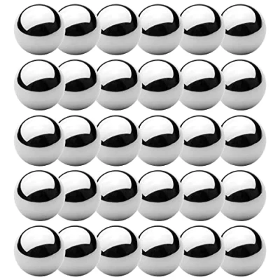 Afbeelding van 30 x stalen ballen, hoge precisie, universeel, voor fiets, kooi en lagers (4,5 mm)