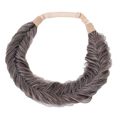 Afbeelding van CAISHA Gevlochten Haarband Haarstukje Haaraccessoires Lichtbruine Mix HZ306