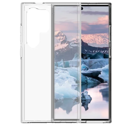 Afbeelding van Samsung Galaxy S24 Ultra Hoesje Gerecycled Kunststof dbramante1928 Backcover/Hardcase Transparant Telefoonhoesje Shockproof/Valbescherming