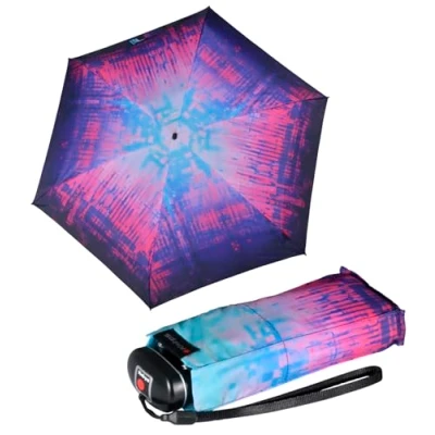 Afbeelding van Knirps Zakparaplu reizen, Matrix Roze, 93 cm, Super Mini