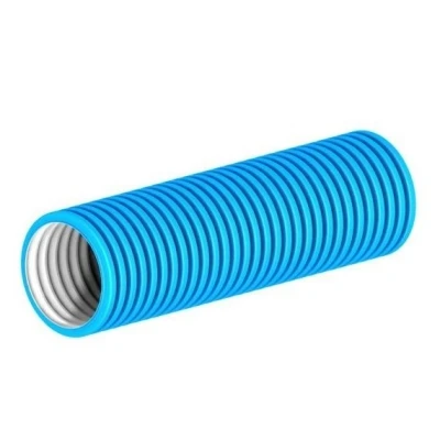 Afbeelding van Burgerhout Hybalans+ flex. luchtkanaal Ø 75 mm blauw rol 50 m