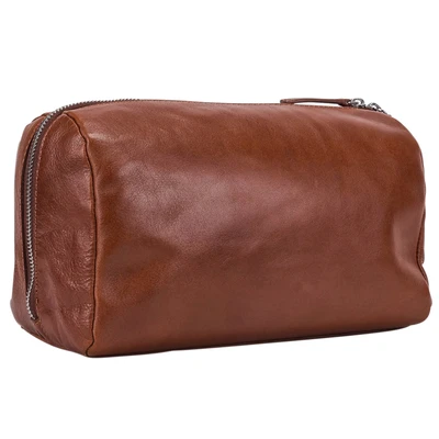 Afbeelding van Leonhard Heyden Cambridge Toilet Bag cognac