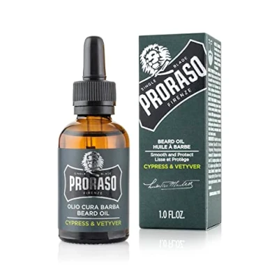 Afbeelding van Proraso Single Blade baardolie Cypress &amp; Vetyver 30ml