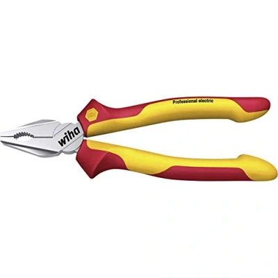 Afbeelding van Wiha Alicates universales Professional electric con DynamicJoint® y OptiGrip filo de corte extralargo 160 mm, 6 1/2&quot; (26705)