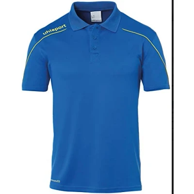 Afbeelding van Uhlsport Stream 22 Polo Heren Royal / Geel Maat: M