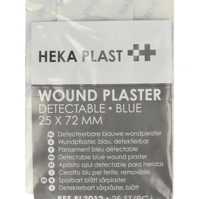 Afbeelding van Heka Pleisters blauw 72 x 25 mm stuks