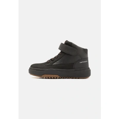 Afbeelding van Geox J Bunshee Boy B Abx Enkellaarzen voor jongens, Zwart, 29 EU