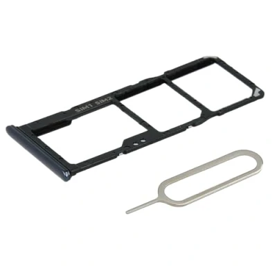 Afbeelding van MMOBIEL Sim Tray Kaart Houder Nano Slot voor Samsung Galaxy A70 A705 2019 (Zwart)