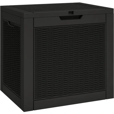 Afbeelding van Tuinbox 55,5x43x53 cm polypropeen zwart
