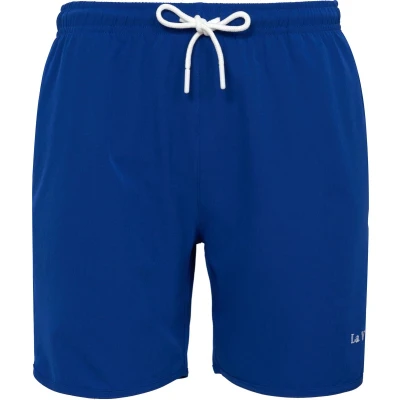 Afbeelding van Zwemshort La V effen kleur blauw L