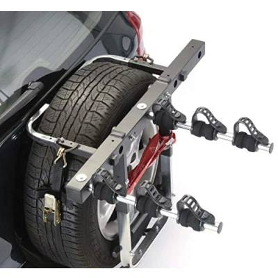 Afbeelding van Mottez A500P fietsendrager met riemen 4 x model