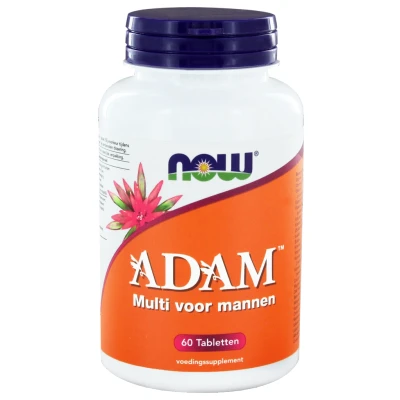 Afbeelding van NOW Adam multivitamine voor mannen 60 tabletten