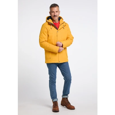Afbeelding van Gewatteerde winterjas DREIMASTER XL / Mosterd 100% Polyester