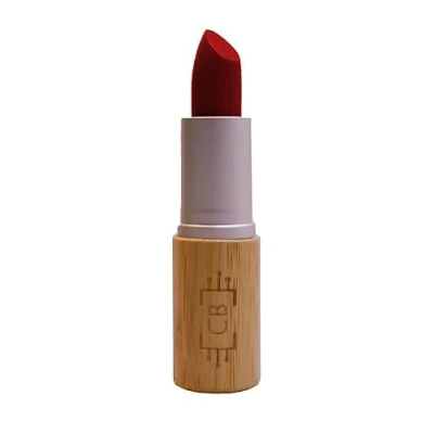 Afbeelding van Cosm.Ethics Bar Lipstick Glossy Kers Rood Duurzaam vegan