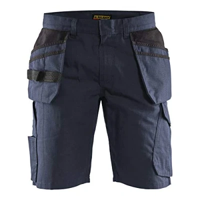 Afbeelding van Blaklader Service short met spijkerzakken 1494 1330 Donker marineblauw/Zwart