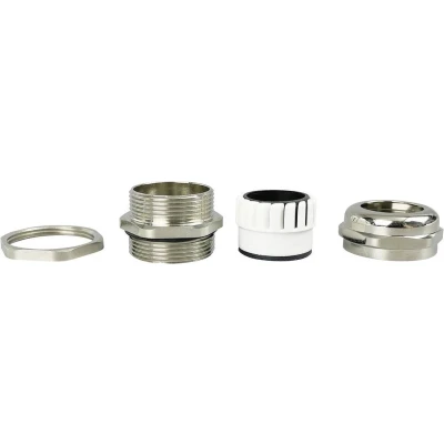 Afbeelding van TRU COMPONENTS TC 10302848 Wartel M32 Messing (vernikkeld) Metaal 1 stuk(s)