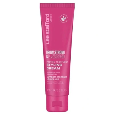 Afbeelding van Lee Stafford Grow Strong &amp; Long Protein Treatment Styling Cream 100ml Haibu by Kapperskorting.com