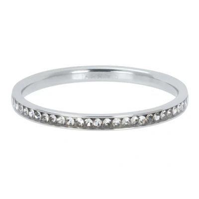 Afbeelding van Zirconia crystal iXXXi Vulring 2 mm Silver / 19