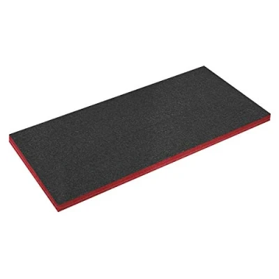 Afbeelding van Sealey SF50R 1200 x 550 50mm Easy Peel Shadow Foam Rood/Zwart