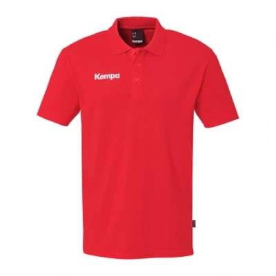 Afbeelding van Kempa Classic Poloshirt voor kinderen, Maat: 128, Rot
