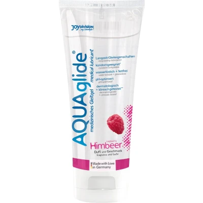 Afbeelding van AQUAglide Neutral Flavored Waterbased Lubricant Raspberry 3 fl oz / 100 ml