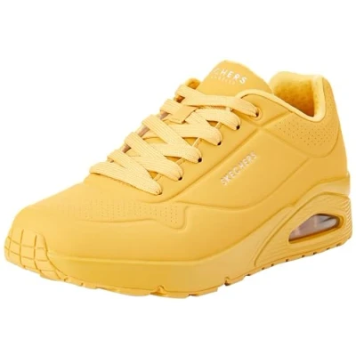 Afbeelding van Skechers Uno Stand on Air Sneakers voor heren, Honing Durabuck Mesh, 39.5 EU