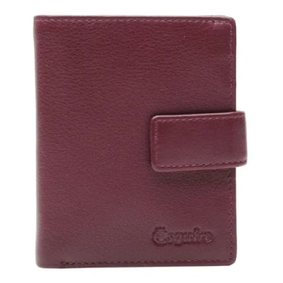 Afbeelding van Esquire Leren Portemonnee Viktoria 62 Wallet Bordeaux Wijnrood