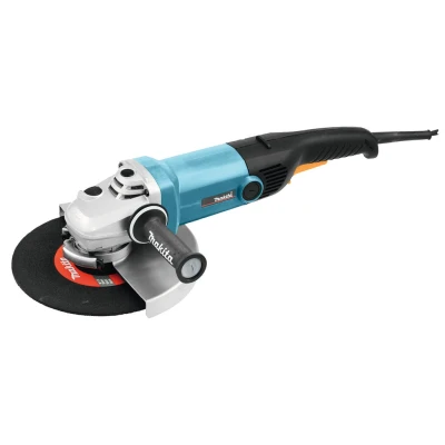 Afbeelding van Makita GA9010CFY 230 V Haakse slijper mm in doos, met veiligheidsschakelaar en super binnenflens